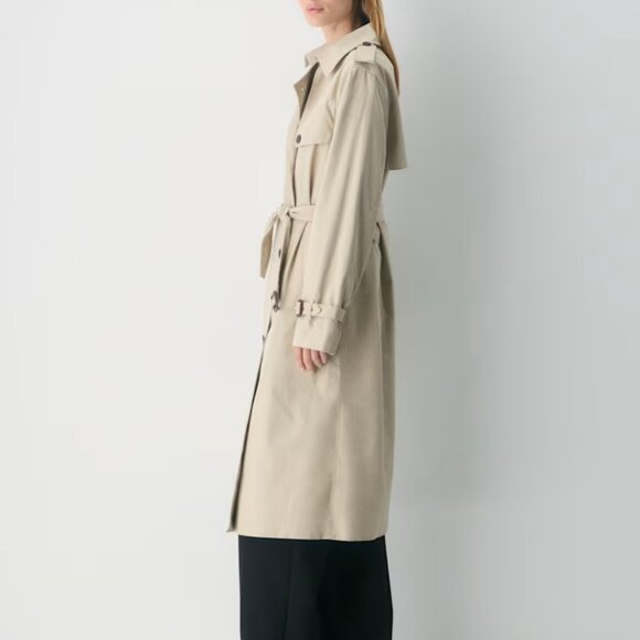 NWT Aritzia New The Finch Trench Coat L - Picture 3 of 14